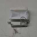 Recessed Toilet Paper Holder White - Bathroom Toilet Tissue Holder Wall Mount Recessed Toilet Paper Roll Holder Stainless Steel