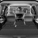 fit for 2022-2026 Jeep Wagoneer (8 Seats) Trunk Mat & 2ND+3RD Row Rear Backrest Mat Cargo Liners