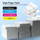 312A Toner Cartridges 4 Pack Set Replacement for HP 312A Toner 312X