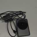 Lamicall 3 in 1 Wireless Charging Station for Apple Magsafe Charger Stand, [Safe Cooling] Foldable Travel Magnetic Charger Station for iPhone 17 Air 16 15 14 13 12 Series, Airpods Pro, Apple Watch (Black)