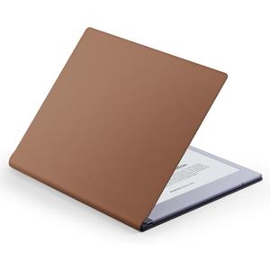 Ayotu Magnetic Folio Case for Remarkable 2 Paper Tablet 10.3" 2020 Released - Program Templates & Replacement Marker Stylus Pen Tips, PU Leather Brown
