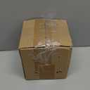 5 inch Solid Wood Furniture Legs, 4Pcs Mid-Century Modern Wooden Pyramid Replacement Feet with Threaded 5/16'' Hanger Bolts & Mounting Plate & Screws for Sofa Couch Chair Recliner (Walnut)