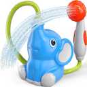 Baby Bath Shower Head Toys for Toddler Ages 1 2 3 - Bath Toys for Infants with Water Pump for Kids 2-4, Kids Swimming Pool Toys, Bathtub Toys 6-12 12-18 Months, Birthday Gifts for Boys Girls
