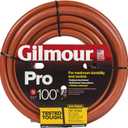 Gilmour Pro Commercial 3/4" x 100' Heavy Duty Water Hose, Durable and Kink Resistant 100 ft Garden Hose