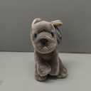 Living Nature French Bulldog Puppy Stuffed Animal | Fluffy Dog Animal | Soft Toy for Kids | 6 inches