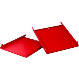 Camp Chef Folding Side Shelf Set for Three-Burners, Red