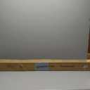 72-144 Inches Curtain Rods for Window, Vimayta 1 Inch Diameter Drapery Rod with Resin Finials, Ideal Adjustable Heavy Duty Single Curtains Rod for Bedroom, Living Room Decoration, Matte Brown