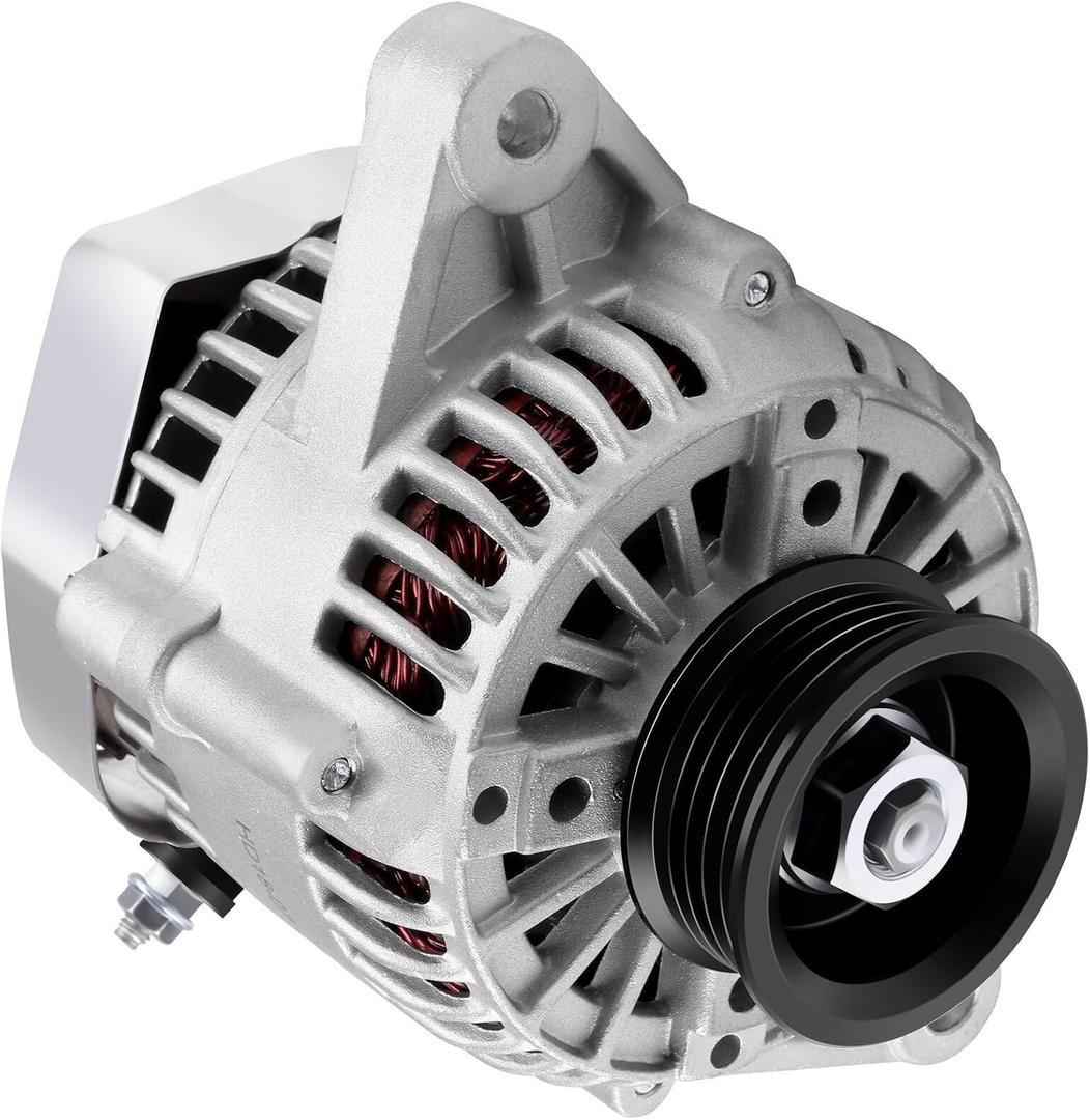 OCPTY New Alternator 13482 Fit for Geo Prizm For Toyota Corolla 1993-1997,for Toyota for Celica 1994-1997 Automotive Replacement Alternators 12V 70A 5-Groove Pulley Replaces 334-1175