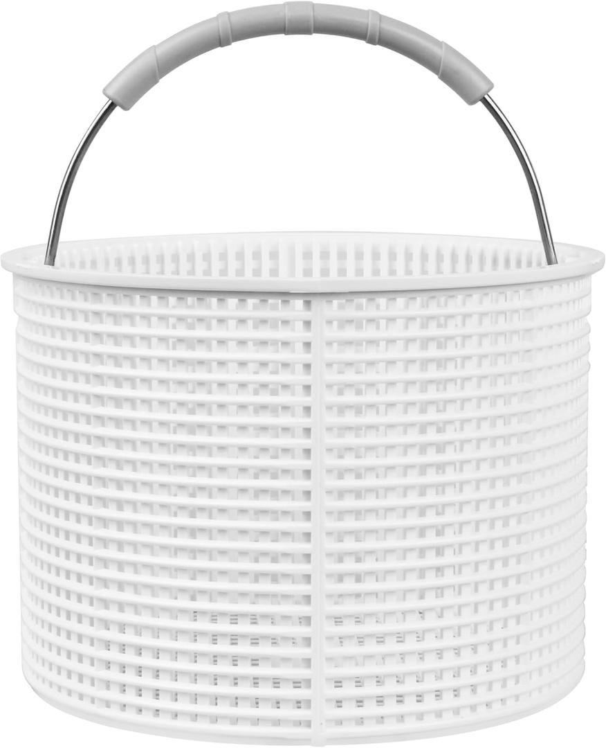 NyxVeil SPX1082CA for Hayward Pool Skimmer Basket SP1082 Skimmers Basket | Compatible with Hayward Skimmers SP1082 SP1083 SP1084 SP1085 86 SP1075 Replaces SP-1082-C & B-152, Built With Upgrade Handle