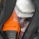 Protmex 1200W Car Buffer Polisher - 6 Inch Dual Action Polisher w/Constant Power - 6 Variable Speed 2500-6000RPM Orbital Polisher -Comfortable Grip Car Wax Buffer Polisher for Car Detailing Polishing (Orange & Black)