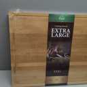 3XLarge Cutting Board, 24" Bamboo Cutting Boards for Kitchen with Juice Groove and Handles Kitchen Chopping Board for Meat Cheese board Heavy Duty Serving Tray, 3XL, Empune