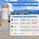 2026 Upgraded 877Max/878Max Garage Door Opener Keypad Compatible with LiftMaster, Chamberlain,Craftsman Garage Openers Manufactured Since 1993.Replace for G940EV-P2,CMXZDCG440, Grey.