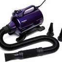 High Velocity Professional Dog Pet Grooming Hair Drying Force Dryer Blower 5.0HP (Super Cyclone) SHD-2600P (Purple)