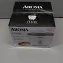 AROMA® Rice Cooker, 3Cup (Uncooked) / 6Cup (Cooked), Small Rice Cooker, Oatmeal Cooker, Soup Maker, Auto Keep Warm, 1.5 Qt, White, ARC363NG