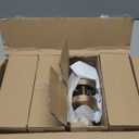 Asidrama 4 Pack Champagne Bronze Privacy Door Handles, Door Lever with Door Knobs Indoor for Bedroom or Bathroom, Heavy Duty Door Handles Interior with Locks for Left Right Sided Doors