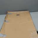 Scalloped Felt Bulletin Board 36 x 24 Inches Foldable Beige Pin Cork Board Alternative for Wall, 3' x 2' Trifold Picture Vision Self Adhesive Bulletin Decorative