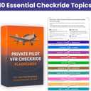 Private Pilot VFR Oral Exam Flashcards for Checkride – 110+ High-Yield Questions, Modeled After Real Examiner Prompts, Efficient FAA Test Prep for 2025, Essential Study Cards for Student Pilots, 5 inches x 3.2 inches