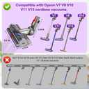 High Torque Brush Head Compatible with Dyson V11 V15 V10 V8 V7 Models, Vacuum Roller Brush Head Attachment Parts Accessory for Part NO.970100-05, 970100-04, 1 Pack