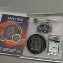 High Security Electronic Safe Lock Replacement Keypad with Solenoid Lock & 2 Override Keys, Fit Safe Box and More