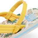 Reef Toddler/Little Kid Ahi Beach Flip Flop, Soft Cushion Footbed, Water Friendly, Backstrap (Hawaiian Pizza)