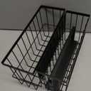 Fridge Lint Bin, Magnetic Mesh Storage Basket with Adhesive Tape for Refrigerator Organizer, Kitchen Bathroom Bedroom Office 2PACK