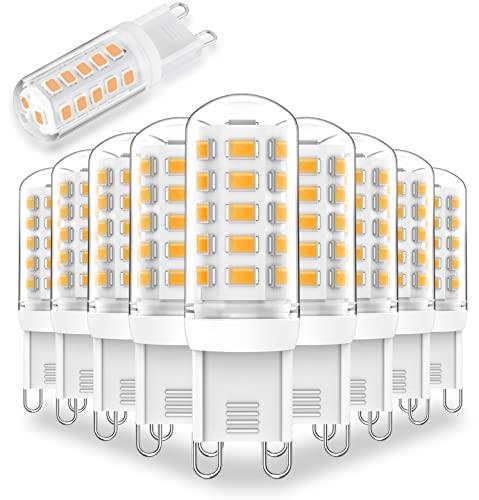 Lososuch Dimmable G9 Led Bulbs 3W 4000K Neutral White,Replace G9 Halogen 20W 25W 30W, AC120V 0-100% Dimming G9 Led Bulbs 3W 350LM for Chandelier Ceiling Pendant Lighting, No Flicker, 7-Pack