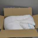 King Size Pillows Set of 2, Soft Fluffy and Supportive Hotel Collection Pillows 2 Pack for Side and Back Sleeper, Filled with Down Alternative Microfiber (White)