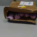 Glitter Roses Bouquet,30PCS Fake Purple Roses Glitter Flowers for Crafts Wedding Bouquet Home Decoration (Lilac)