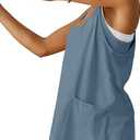 VIUTIL Womens Athletic Dress Built in Shorts Hot Shot Mini Dress Spaghetti Straps Tennis Workout 2026 Summer Romper Dress