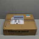 Kalkehay 4" W 9Ft L Line Set Cover for Mini Split and Central Air Conditioners Decorative PVC Line Cover Kit for Outdoor AC Heat Pump Systems