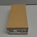 Tbestmax 10 Oz Cotton Swab/Ball/Pad Holder, Qtip Apothecary Jar, Clear Bathroom Containers Dispenser for Storage 3 Pack Wood Lids