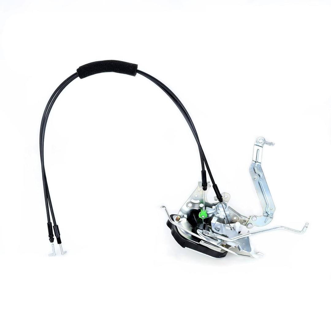 Qagea Front Door Lock Latch Actuator & Cable - Right Passenger Side - Fit for 2001-2007 Toyota Sequoia, 2005-2006 Toyota Tundra Double Cab 4.7L, Replaces 69303-0C011, 69304-0C011