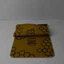 Artoid Mode Bee Kind Bow Tie Yellow Spring Doormat, Seasonal Summer Home Decor Low-Profile Switch Rug Door Mat Floor Mat for Indoor Outdoor 24x72 Inch