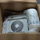 Midea Cube 20 Pint Dehumidifier for Basement, Up to 1,500 Sq. Ft. dehumidifier with drain hose, ENERGY STAR Certificated, Smart Control, Compatible with Alexa, White