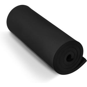Black Eva Foam Sheets roll, Premium eva Craft Foam 12mm Thick, 13.9" x 39", High Density 86kg/m3 for Halloween Cosplay Costume, Crafts, DIY Projects by MEARCOOH