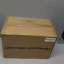 35W LED Gooseneck Barn Light 8 Inch Outdoor Farmhouse Wall Light with Dusk to Dawn Photocell Pole/Wall Mounted Area Light for Barn Garage Yard Warehouse 120VAC 4000K 3100LM UL Listed IP65 Dark Bronze