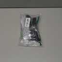 White LED Side Marker Lights Compatible with Dodge Charger 2015-2023, Front & Rear Bumper Smoked Lens Reflector Lamps Replace# 68214405AA 68214404AA 68214127AA, 4PCS