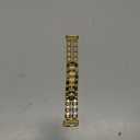 Wearlizer Metal Band Compatible with Fitbit Versa 4 Bands for Woman/Versa 3/Sense 2/Sense Bands Women, Dressy Chain Strap Designer Stainless Steel Bracelet Wristband (Gold)