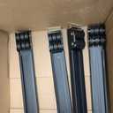 Impresa Pack of 4 XL Appliance Dolly Roller - Alloy Steel Adjustable 18.5-28.75 in Washing Machine Slider with Brake - 770 lb Capacity Heavy Duty Appliance Rollers - Low-Friction Furniture Sliders