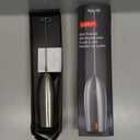 Bodum Schiuma Battery Operated Milk Frother for Coffee, Lattes, Hot Chocolate, Mocha, Cappuccino, Polished Stainless Steel