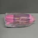 Toy Airplane for Kids - Toddler Toys Bump and Go Action Air Plane with LED Flashing Lights & Sounds, Birthday Gifts for Boys Girls Ages 3-8 Year Olds (Pink)