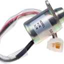 Fuel Shut Off Solenoid M806808 Compatible with John Deere 3009 3011 3012 3014 3015 4019 4X2 6X4 3215 3235 2653A 3215A 4100 2500 2020 1545 3215B 990 4010 4115 3225C 500 X495 X595 2210 3235C 3245C
