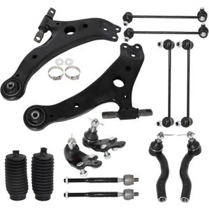 Silscvtt 14Pcs Front Lower Control Arm Tie Rods Replacement for Toyota Camry 2007-2011 K620333 K620334