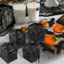 Cabilock Halloween Candy Box Pumpkin Spider Web Hollow Treat Box for Party Supplies 8.3X4.5X0.2 Inches Stylish Holiday Favor Container