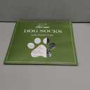 EXPAWLORER 6Pcs Anti Slip Dog Socks to Prevent Licking Paws, Dog Shoes for Winter, Double Sides Dog Boots & Paw Protectors Booties for Hardwood Floors with Grippers Small Medium Large Senior Dogs, M (Grey)