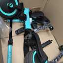 newyoo Tricycles for 1-3 Year Olds, Toddler Bike, Birthday Gift and Toy for Boys and Girls, Toddler Tricycle with Parent Push Handle, Trike with Backrest and Safety Belt, Blue, TR007