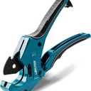 Libraton PVC Pipe Cutter, Up to 2-1/2", Ratchet Pipe Cutter Heavy-Duty, Pex Cutting Tool for Cutting PEX, PVC, PPR Plastic Hoses and Plumbing Pipe