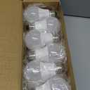 E ENERGETIC LIGHTING Light Bulbs 60 Watt Equivalent, A19 Cool White LED Light Bulbs, 15000 Hrs E26 Base, 8W, 800LM, 4000K Light Bulb, ETL Listed, Non-Dimmable, 24-Pack