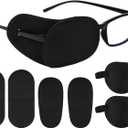 DS. DISTINCTIVE STYLE Set of 6 Pieces 2 Types of Medical Eye Patch for Glasses, Adjustable Eye Patch for Lazy Eye, Amblyopia, Strabismus