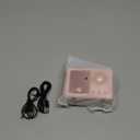 Retro Bluetooth Speaker, Portable Wireless Speaker with Crystal Clear Stereo Sound Rich Bass, Best Birthday Gifts Ideas for Women Teenage (Pink)